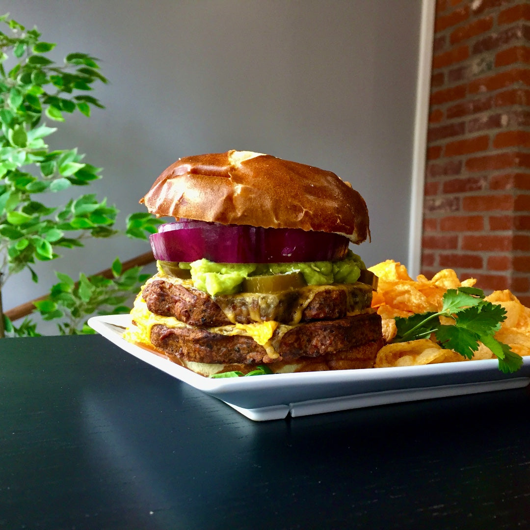 Loaded Nacho Burger