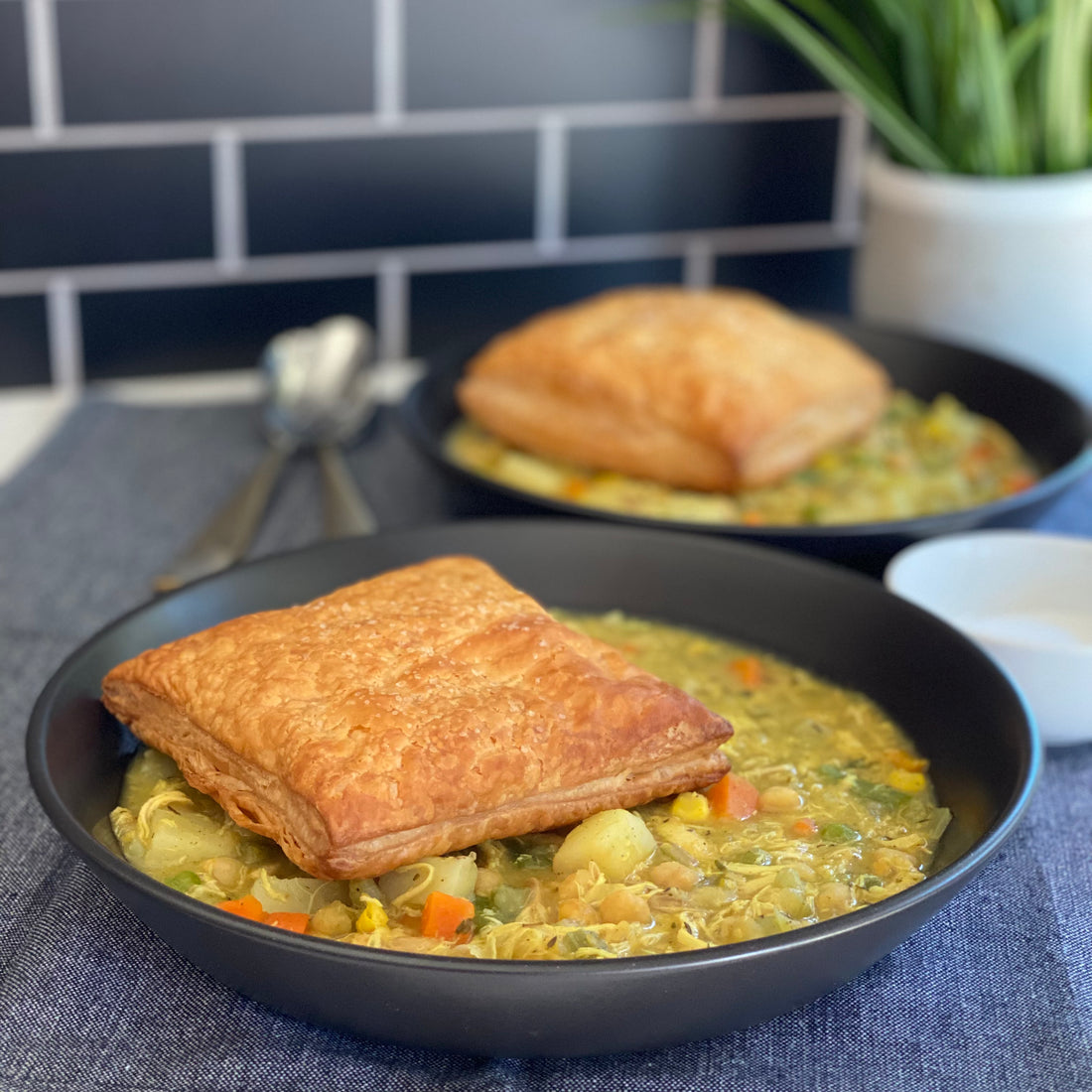 Vegetable Chickpea Pot Pie